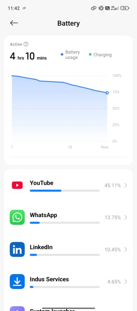 Android battery health check